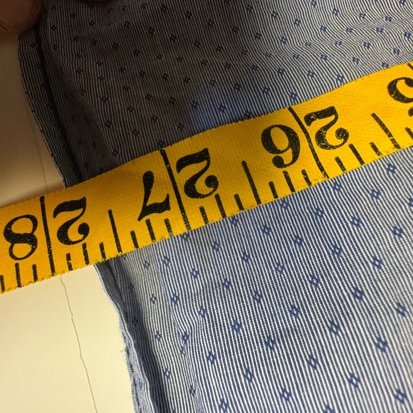 7 Diamonds Blue Patterned button up Men's Shirt - Picture 8 of 8